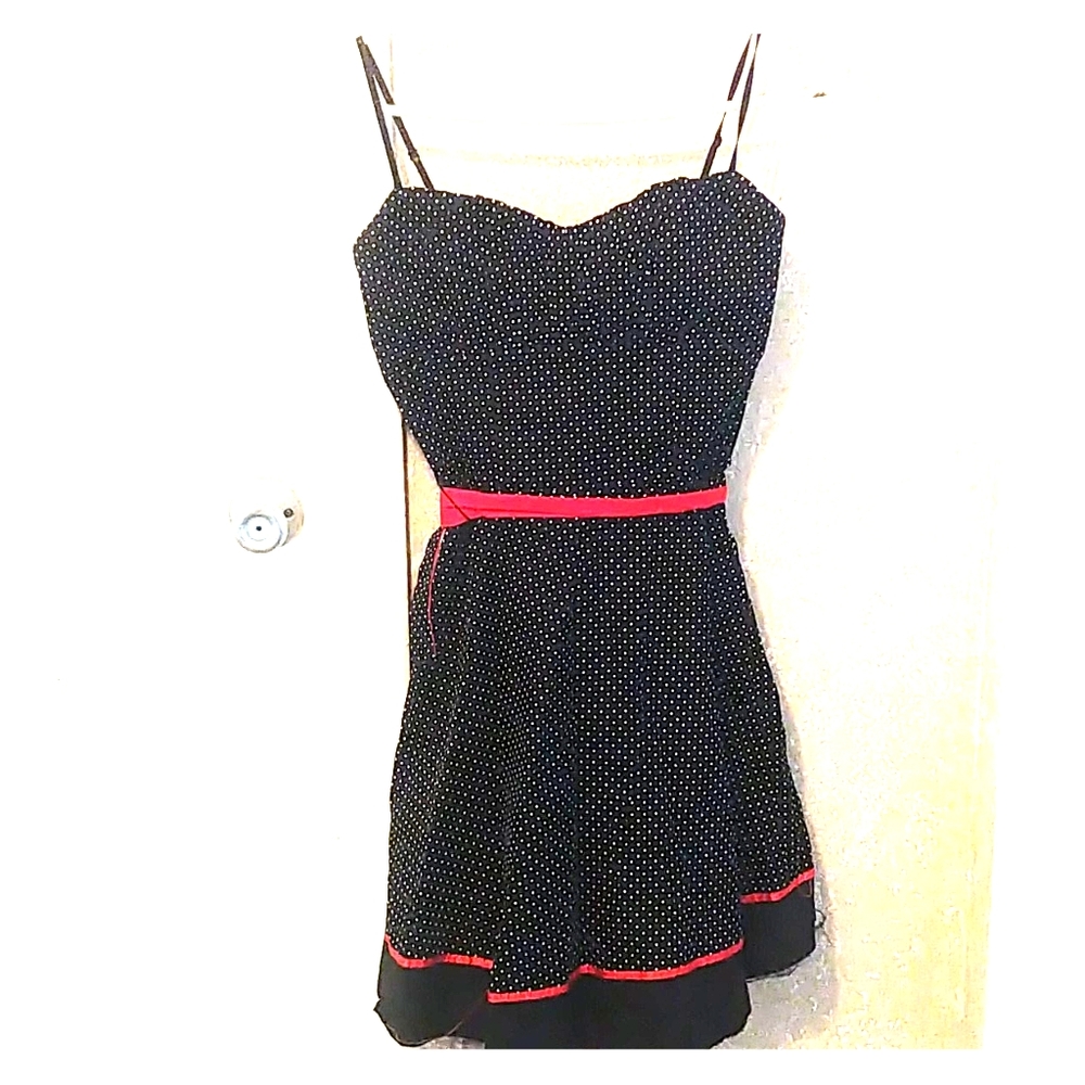 Rockabilly polka dot dress - NEW